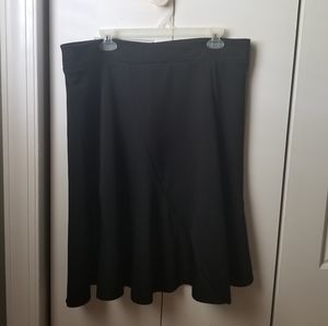 Black Flare Skirt
